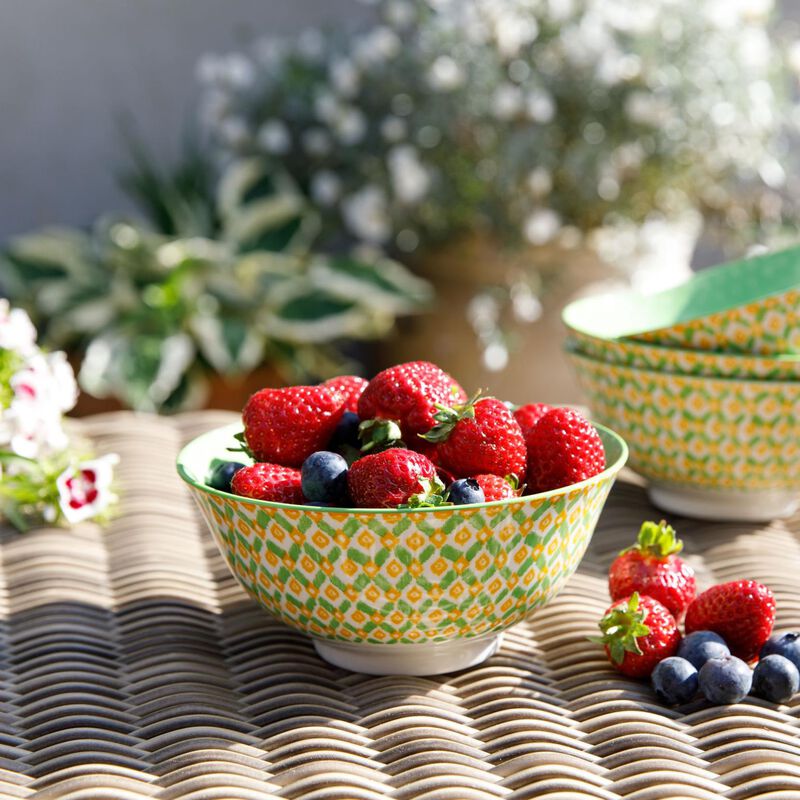 Mikasa Geometric Green Does It All Bowl 15.7cm image number 2